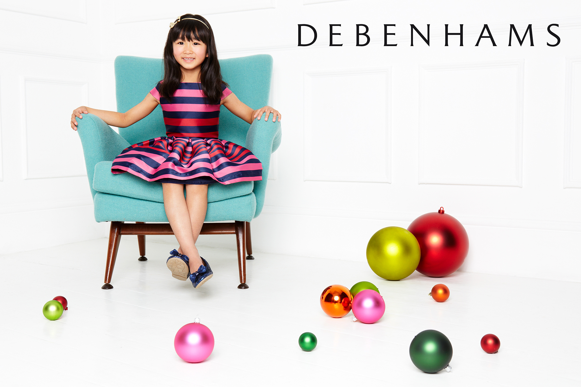 Debenhams kids fashion campaign christmas 6