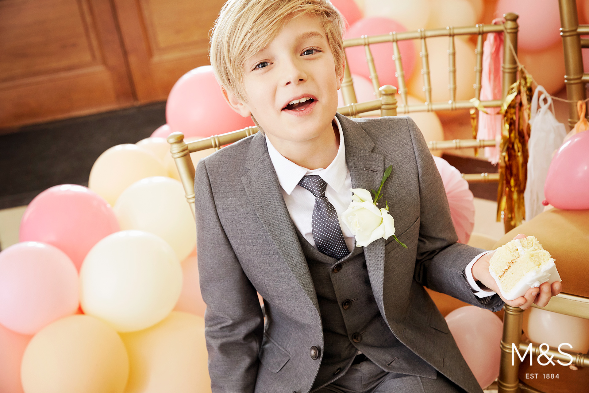 Marks and Spencers kids fashion wedding campaign 5