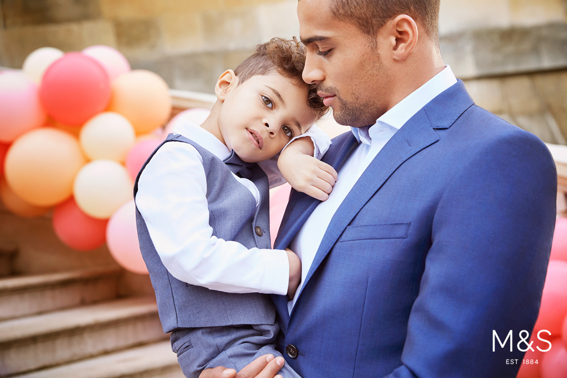 Marks and Spencers kids fashion wedding campaign