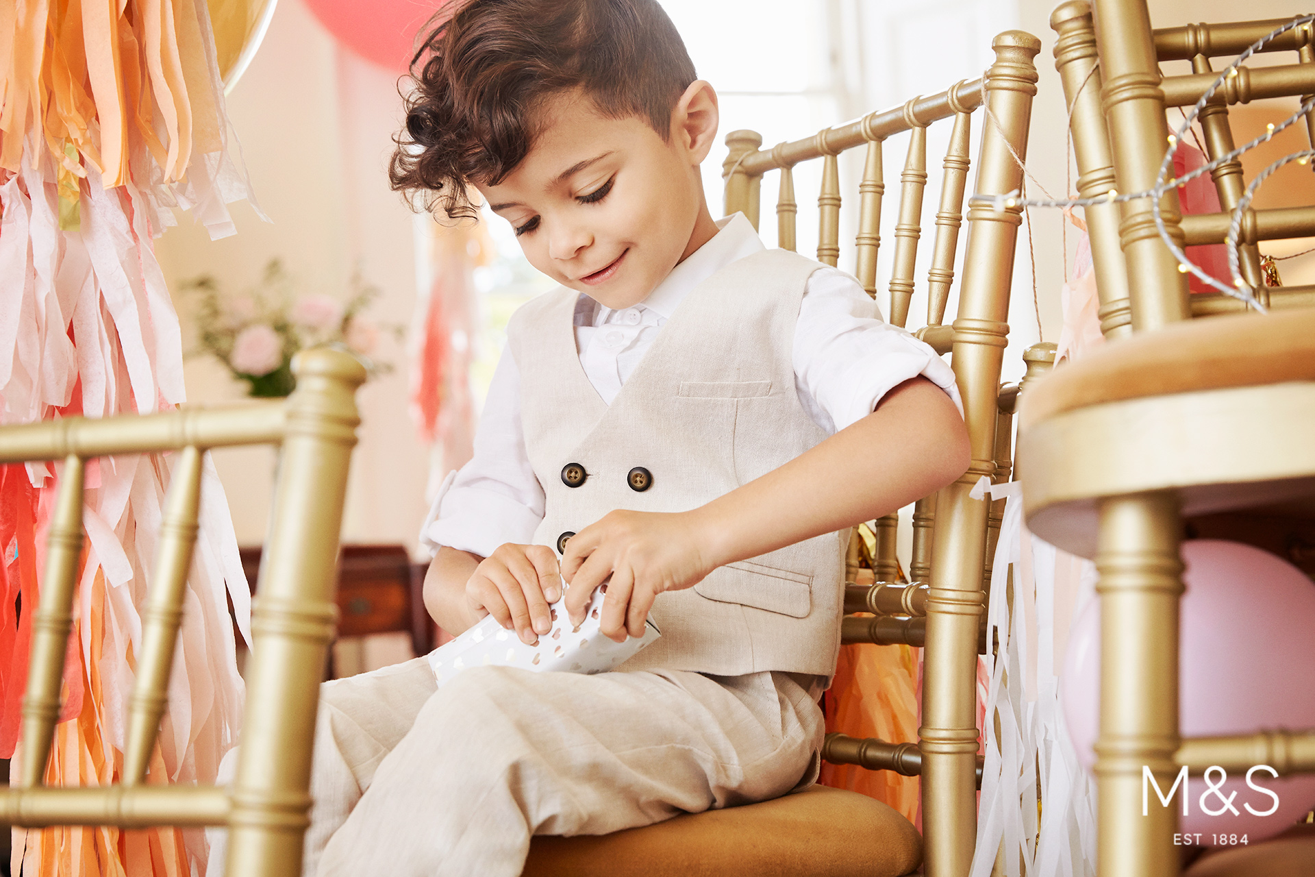 Marks and Spencers kids fashion wedding campaign 9