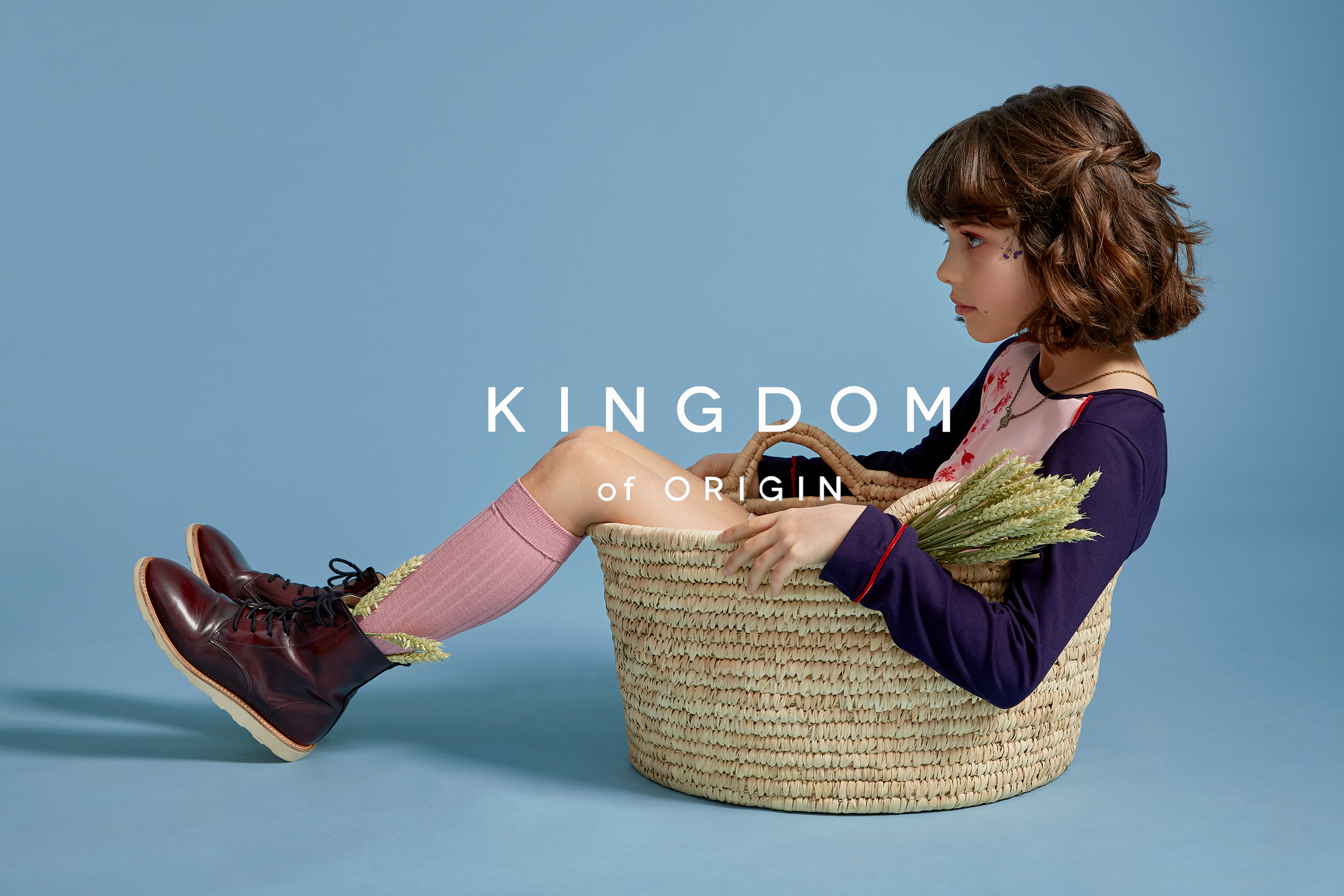 KOO girl kids fashion in basket