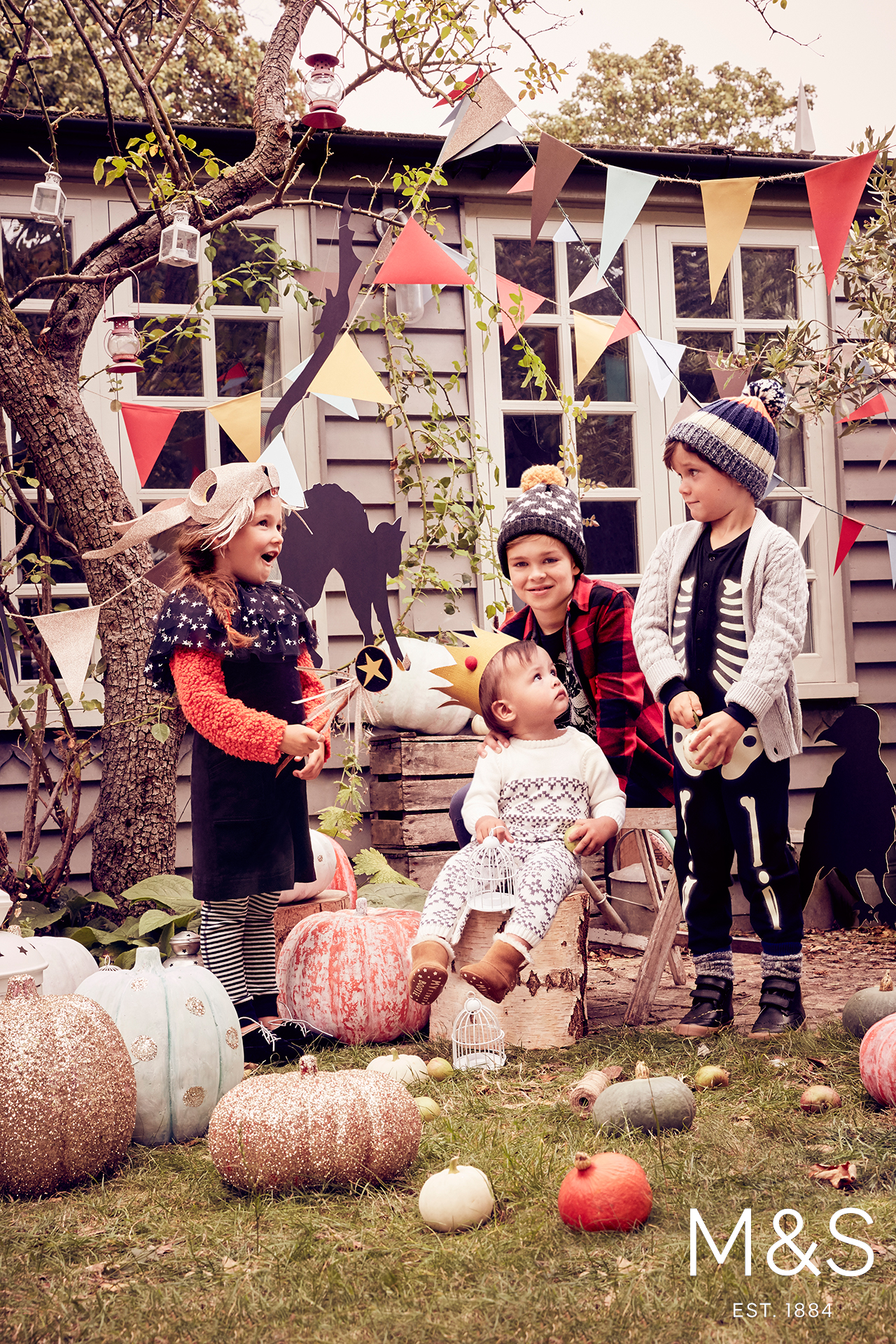 Marks and Spencers kids fashion skandi halloween