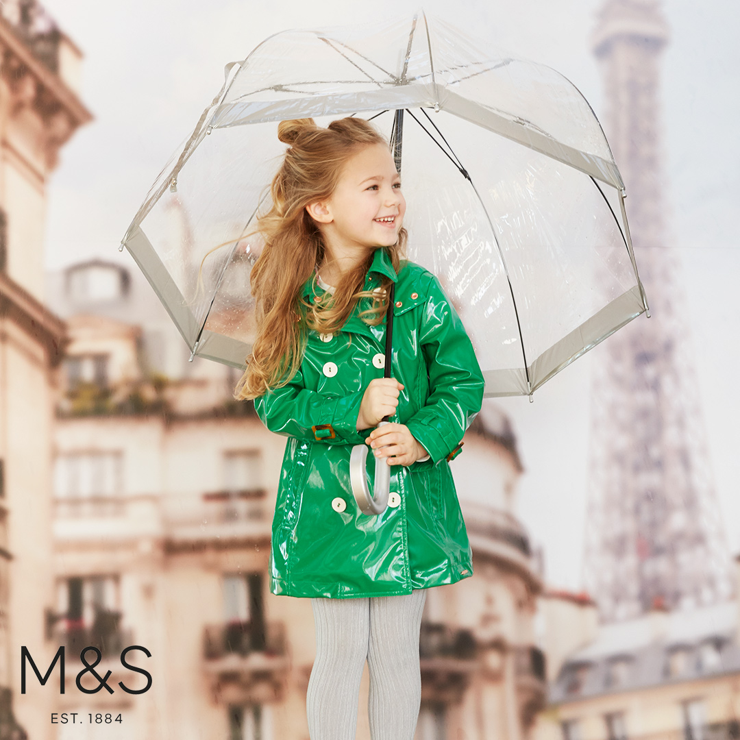 Marks and Spencers kids fashion april showers