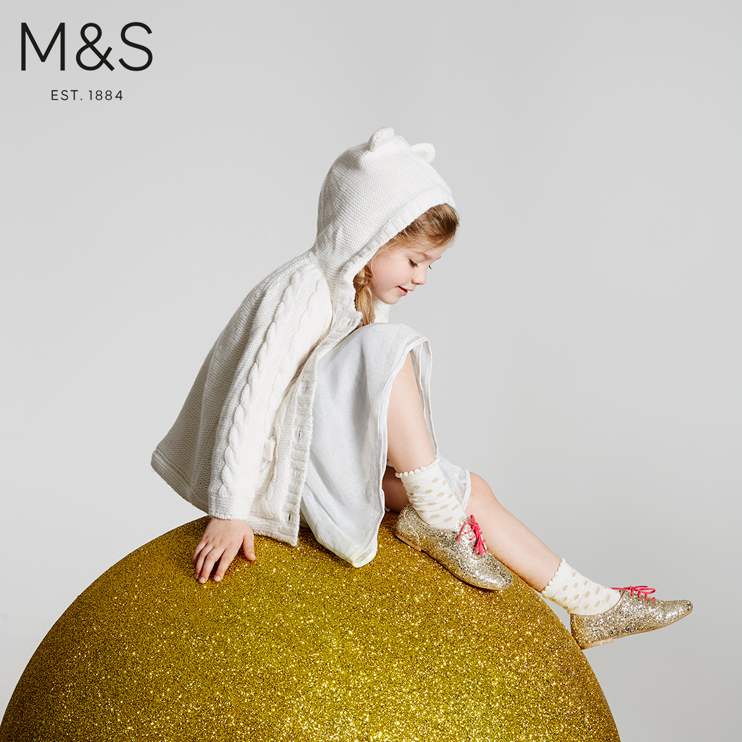 Marks and Spencers kids fashion christmas bauble
