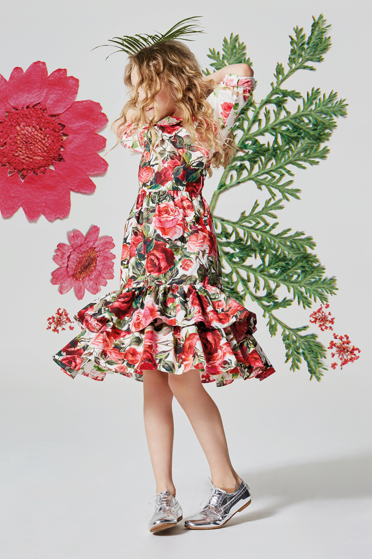Floral kids fashion girl 9 Emma Tunbridge